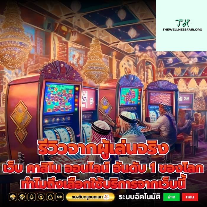 รีวิวจากผู้เล่นจริงเว็บ คาสิโน ออนไลน์ อันดับ 1 ของโลก ทำไมถึงเลือกใช้บริการจากเว็บนี้